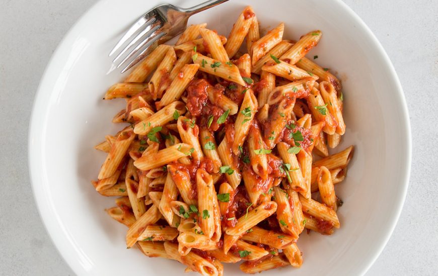 Penne Marinara – CENTRAL PERK CAFE – Cedarhurst Five Towns